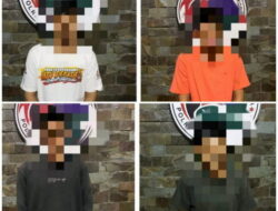 Jajaran Kepolisian Terus Berupaya Memberantas Perederan Narkotika, Polres Lampung Timur Berhasil Amankan 4 Orang Pelaku Penyalahgunaan Narkotika