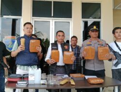 Ekspos Ungkap Kasus Sat Res Narkoba Polres Lampung Tengah