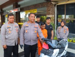 Polsek Kemiling Berhasil Meringkus Pelaku Pencurian Dua Motor dan Ponsel Milik Warga