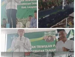 Plt Ketua Baznas Membersamai Bupati Hadir Di Pengajian Muslimat NU Kec Tanjung Bintang