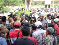 Sebanyak 310 Personel di Terjukan Polres Pesawaran, Pengamanan Aksi Damai Masyarakat Berlangsung Kondusif dan Aman