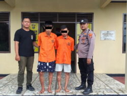 Berkas Dua Tersangka Curanmor 25 TKP Dilimpahkan Polisi Ke Kejaksaan Pringsewu