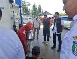 Polisi Turun Tangan Sidak SPBU Pringsewu, Heboh Video Isi BBM Di SPBU Tak Sesuai Takaran