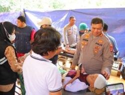 Polresta Bandar Lampung Gelar Sunatan Massal dan Donor Darah