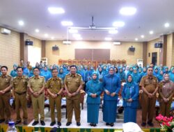 Penjabat Sekda Hadiri Pelantikan Ketua TP-PKK Kecamatan se-Kabupaten Pringsewu