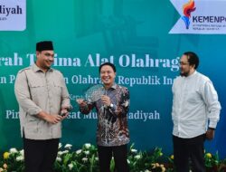 Serah Terima Alat Olahraga Kemenpora ke PP Muhammadiyah
