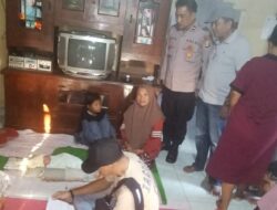 Polisi Cek TKP Penemuan Bayi di Kalianda