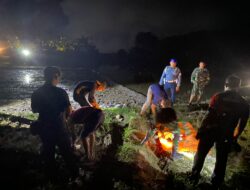 Warga Digegerkan Penemuan Mayat Pria di Persawahan, Polsek Padang Cermin Lakukan Olah TKP