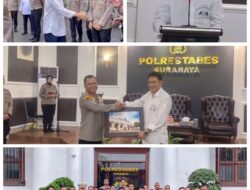 Kunjungan SPDB Brigjen Pol. (P) Drs. Pangeran Edward Syah Pernong di Polrestabes Surabaya, Beri Motivasi dan Ilmu Kepolisian kepada Anggota
