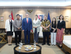 Dyah Roro Esti Menerima Kunjungan Duta Besar Rumania Jakarta
