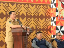 Tunjukkan Komitmen Tangani Permasalahan Perempuan dan Anak, Bupati Lampung Barat Parosil Mabsus Kukuhkan Satgas PPA