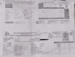 Berita Kehilangan STNK Motor