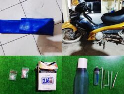 Tekab 308 Polsek Trimurjo Amankan Dua Pria Saat Patroli Hunting