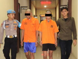 Kedapatan Membawa Sajam Dua Pria Diamankan Polisi di Pendopo Pringsewu, Satu Positif Narkoba
