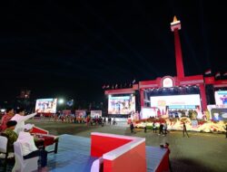Presiden Prabowo Saksikan Karnaval Bersatu di Monas