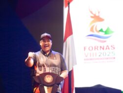 Menpora Dito Ucapkan Selamat Kepada Jawa Barat Juara Umum Fornas VIII