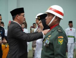 Bupati Tulang Bawang Barat Kukuhkan 32 Anggota Paskibraka Tubaba