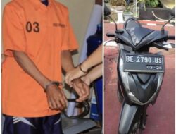 Polsek Pringsewu Kota Tangkap DPO Curanmor yang Merupakan Residivis Kambuhan