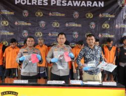 Polres Pesawaran Berhasil Ungkap Spesialis Bongkar Alfamart