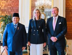 Presiden Republik Indonesia Prabowo Diterima Raja dan Ratu Belanda