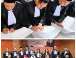 Pengadilan Tinggi Banten Mengambil Sumpah 15 Advokat PERSADIN Angkatan XX