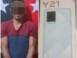 Polsek Buay Bahuga Ringkus Diduga DPO Pelaku Curi Motor dan HP