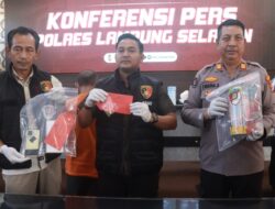 Polisi Tangkap Buronan Curas di Lampung Selatan
