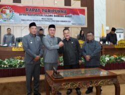 Ketuk Palu Raperda APBD 2026, Bupati Tubaba Novrion Jaya Tekankan Penguatan Fiskal Daerah