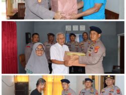 Jelang HUT ke-80 Brimob, Eks Pasukan Brimob Nusantara Polres Pringsewu Gelar Anjangsana ke Sesepuh Brimob