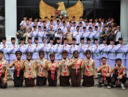 Bupati Lampung Barat Bawa Paskibraka Lampung Barat ke Badan Pembinaan Ideologi Pancasila (BPIP)