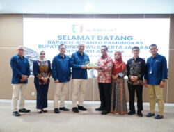 Tindak Lanjut Program CSR, Bupati Pringsewu Riyanto Pamungkas Lakukan Kunjungan Kerja Ke PT. Bukit Asam Tbk