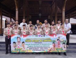 Ikuti Kemah Perdamaian dan Kemanusian Nasional, Bupati Pringsewu Resmi Lepas Kontingen Pramuka Pandu Ma’arif NU Lampung