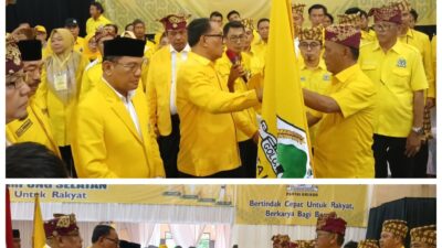 Aklamasi Total! Agus Sutanto Resmi Pimpin Golkar Lamsel, Target 10 Kursi DPRD 