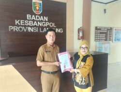 Organisasi GEMA Desa Provinsi Lampung Resmi Terdaftar di Kesbangpol