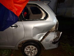 Pos Pengamanan Simpang Pugung Polres Lampung Timur Gerak Cepat Bantu Korban Laka Lantas di Sekampung Udik