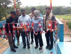 Peran DPRD dan Bupati Lampung Selatan Wujudkan Jembatan Akses Pertanian Desa Sindang Sari