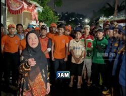 Walikota Eva Dwiana Kunjungi Lokasi Banjir : Masalah Lama Solusi Nyata