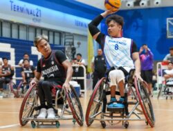 Timnas Basket Kursi Roda Putra 3×3 Siap Lawan Malaysia di Perebutan Peringkat Tiga