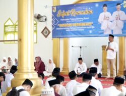 Wabup Tubaba Nadrisyah Laksanakan KUnjungan Safari Ramadhan di Masjid Al-Badarrahman Tiyuh Gedung Ratu