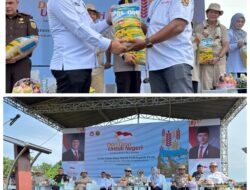 Tokoh Lampung Selatan Hadiri Panen Raya Padi Varietas PS-08 di Carita, Banten