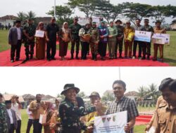 Dandim 0421/LS Pimpin Pembukaan TMMD ke-127 di Desa Tanjung Rejo Pesawaran