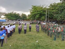 Sinergi TNI–Pemda, Kodim 0421/LS Gelar Aksi Bersih Sungai di Dermaga Bom.