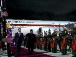 Presiden Prabowo Tiba di Amman, Disambut Putra Mahkota