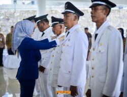 Bupati Pesawaran Resmi Lantik Sembilan Kepala Desa Terpilih Hasil Pilkades Antar Waktu