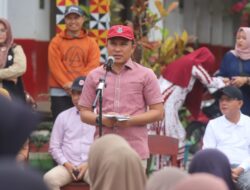 Bupati Lampung Barat Parosil Mabsus Hadiri Kegiatan Gerakan Pangan Murah (GPM)
