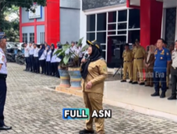 Walikota Bandar Lampung Memberika Pengarahan dalam Apel Siaga Satga OPD