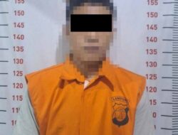 DPO Curas Ditangkap, Tekab 308 Polres Lampung Selatan Bekuk Robiansyah di Sukabaru