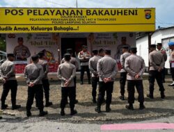 Polres Lampung Selatan Gelar 257 Personilnya, Antisipasi Gangguan Kamtibmas Jelang Arus Mudik Lebaran Idul Fitri 1447 H