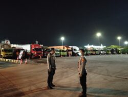 Wakapolres Lampung Selatan Cek Kesiapan Personel dan Kantong Parkir di Bakauheni