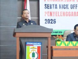 Pemerintah Kabupaten Pringsewu Canangkan Desa Cantik dan Kick Off Statistik Sektoral 2026